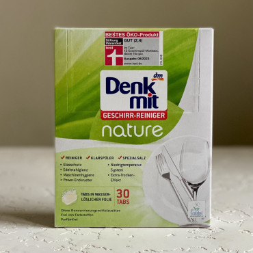 Таблетки для посудомоечной машины Denkmit Tabs Nature 30 таблеток 