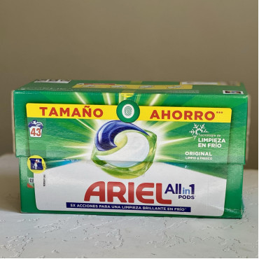  Капсули для прання Ariel Pods 3 в 1 Original 43 капсули
