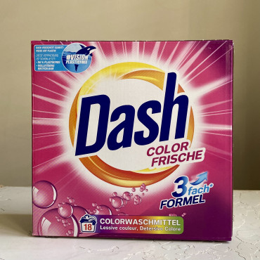 Порошок для прання кольорової білизни Dash Color Frische 1,17 кг