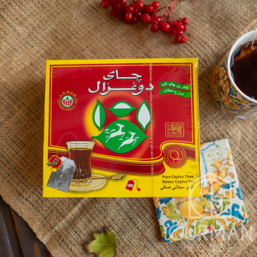 Чай чорний цейлонський Akbar Do Ghazal Tea Pure Ceylon 100 пакетиків