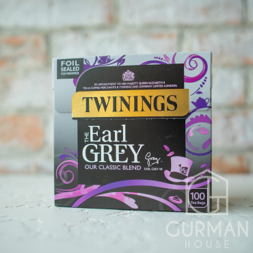 Чай черный Earl Grey Twinings 100 пакетиков