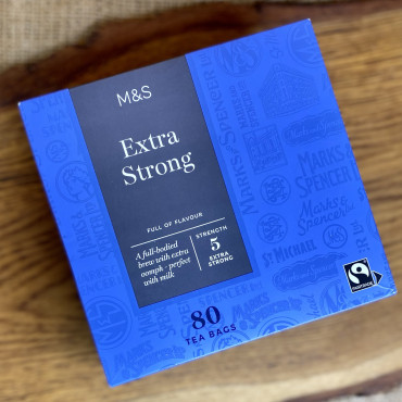 Чай черный Extra Strong Loose MARKS & SPENCER 80 пакетиков