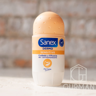 Дезодорант антиперспирант шариковый Sanex Roll On Dermo Sensitive 50 мл