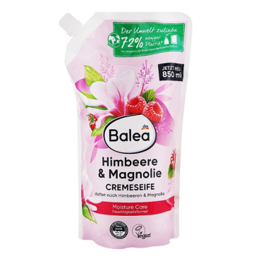 Рідке крем-мило для рук малина та магнолія Himbeere & Magnolie Balea запаска 850 мл