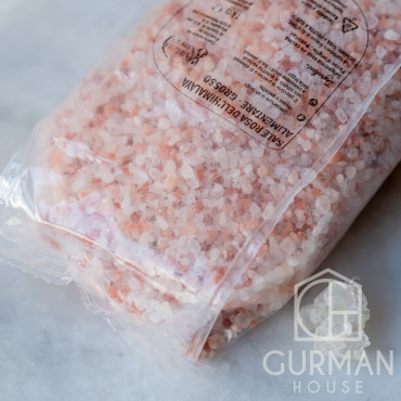 Соль розовая гималайская кристаллическая Purezza Natura 1 кг