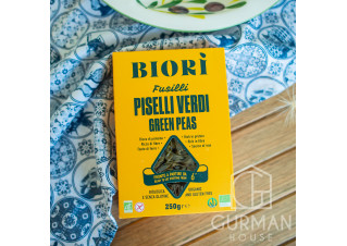 Безглютеновые макароны Фузилли из зеленого горошка Piselli Verdi Biori 250 г
