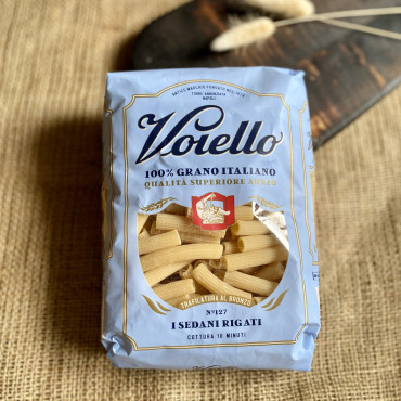 Макароны Седани Ригати I Sedani Rigati №127 Voiello Grano Aureo 500 г