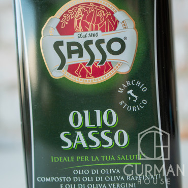 Оливкова олія для смаження Sasso 1 л