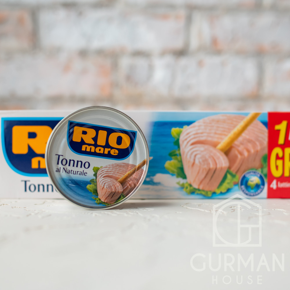 Тунець у власному соку Tonno al Naturale Rio Mare 80 г