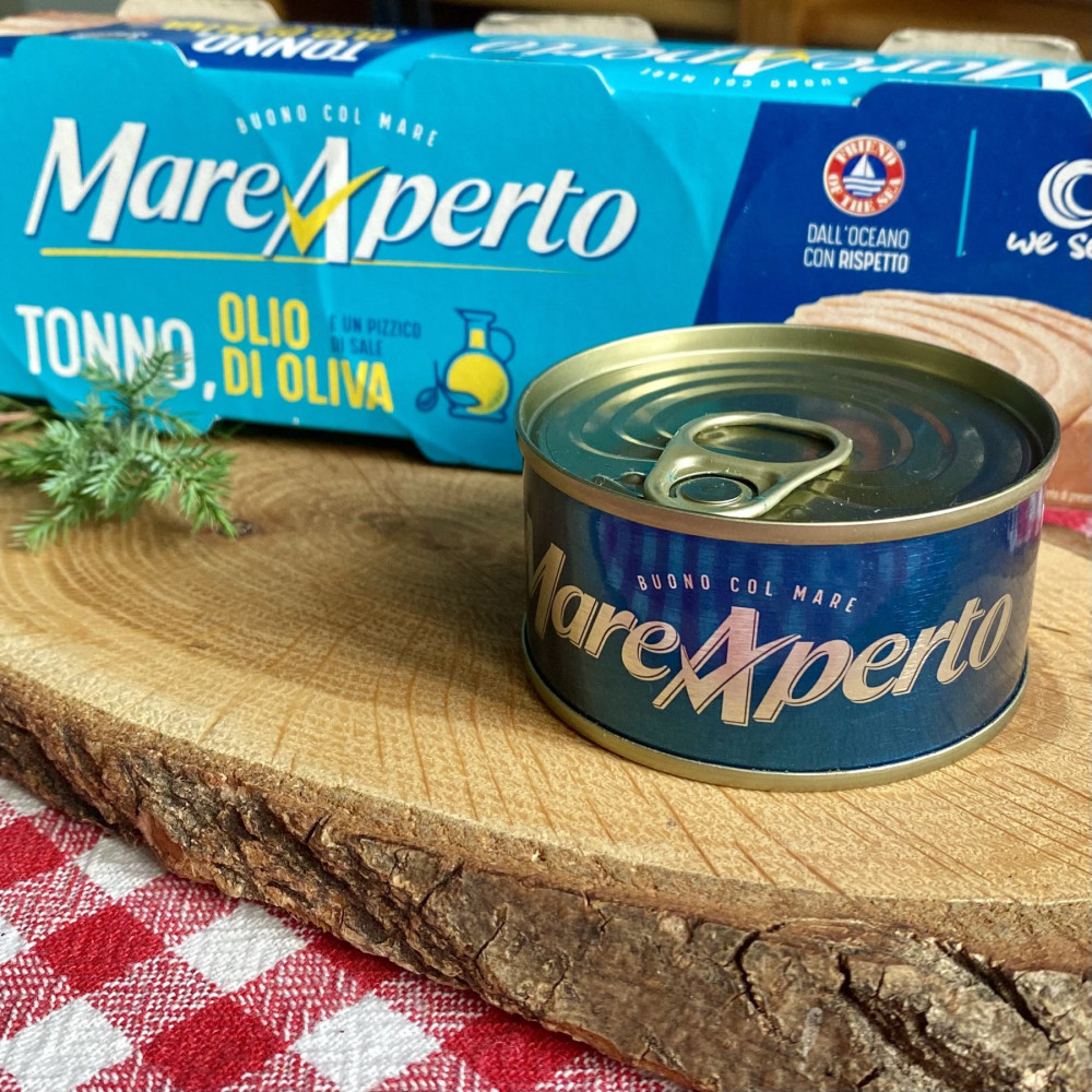 Філе тунця в оливковій олії Tonno Mare Aperto 80 г