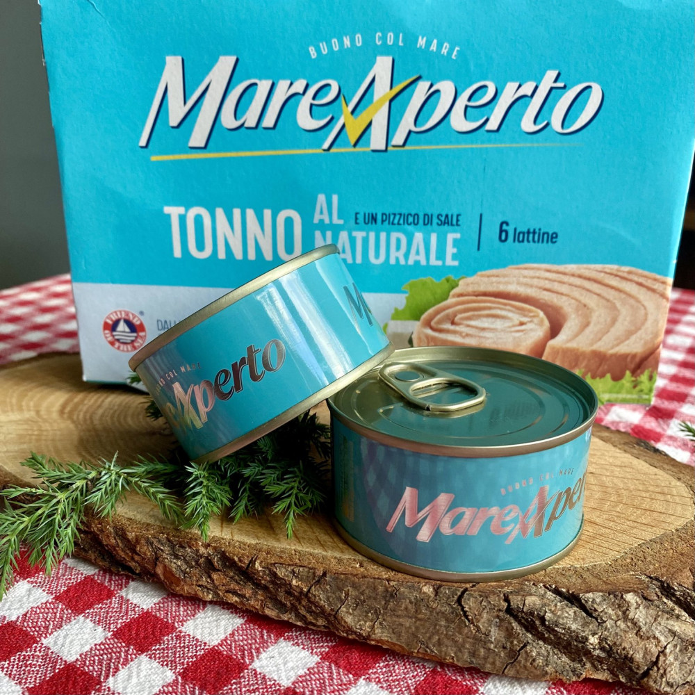 Тунець у власному соку Tonno Mare Aperto 80 г