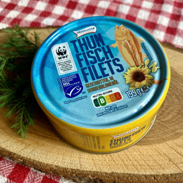 Філе тунця в соняшниковій олії Thun Dreimaster 195 г