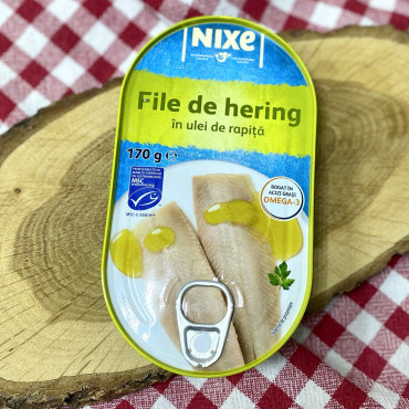Филе сельди в растительном масле Nixe170 г
