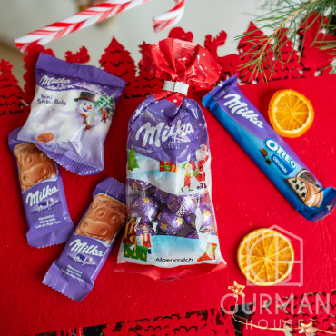 Подарунковий Чобіток із солодощами Milka 197 г