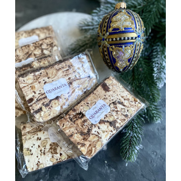Торроне с орехами и шоколадом Torrone Quaranta 150 г