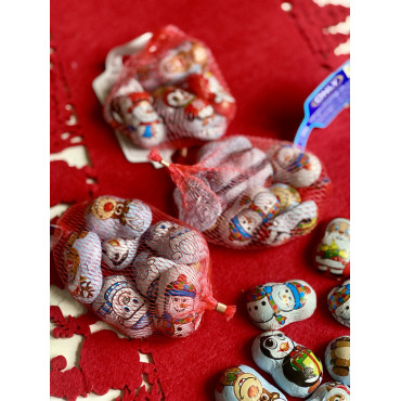 Новогодний фигурный шоколад 80 г