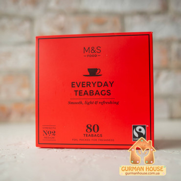 Чай черный MARKS & SPENCER 80 пакетиков