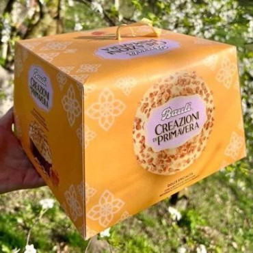 Пасхальный итальянский кекс Creazioni Bauli с курагой и миндалем 550 г