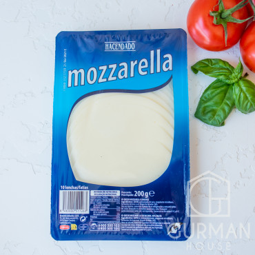 Сыр Mozzarella Hacendado слайсами 200 г