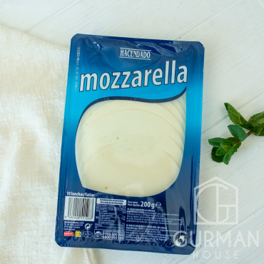 Сыр Mozzarella Hacendado слайсами 200 г