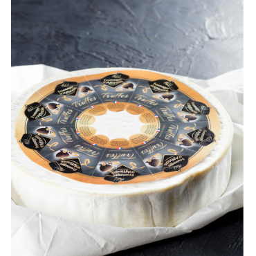 Сыр Бри с Чёрным трюфелем Brie Fromager d’Affinois With Black Truffle