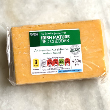 Сыр Чеддер большой выдержки Red Cheddar Irish Mature 480 г