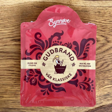 Норвежский карамельный сыр Gudbrand Synnove слайсами 150 г