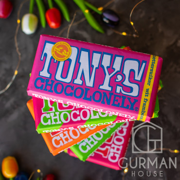 Молочний шоколад Tonys Chocolonely карамель-бісквіт 180 г