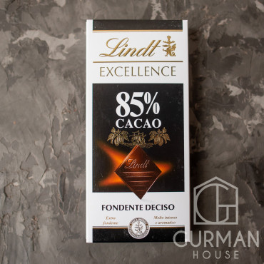 Чорний шоколад Lindt Excellence 85% какао 100 г