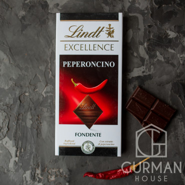 Чорний шоколад Lindt Excellence з перцем чилі 100 г