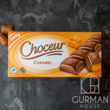 Молочный шоколад с карамельной начинкой Choceur 200 г