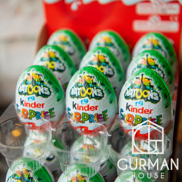Шоколадные яйца Kinder Сюрприз Natoons Забавные животные 20 г