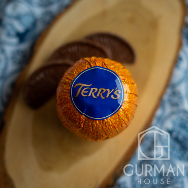 Шоколадный апельсин Terry's Orange Chocolate Toffee Crunch Хрустящая карамель 152 г