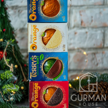 Шоколадный апельсин Terry's Orange Chocolate Toffee Crunch Хрустящая карамель 152 г