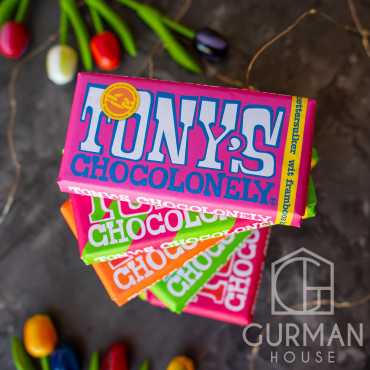 Молочний шоколад Tonys Chocolonely з карамеллю та горіхом пекан 180 г