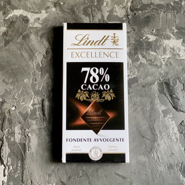 Чорний шоколад Lindt Excellence 78% какао 100 г