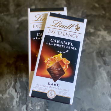 Чорний шоколад Lindt Excellence Карамель із сіллю 100 г