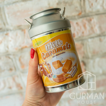 Цукерки Корівка Milk Caramels Woogie у бідончику 250 г