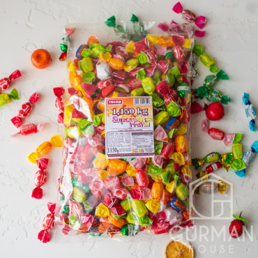 Натуральные конфеты Frutta Incap Supermix Ассорти вкусов