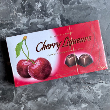 Шоколадные конфеты Вишня с ликером Cherry Liqueurs 165 г