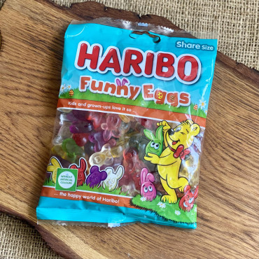 Жевательные конфеты Haribo Funny Eggs 200 г