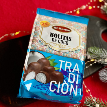 Шоколадные конфеты с мякотью кокоса Bolitas de Coco 160 г