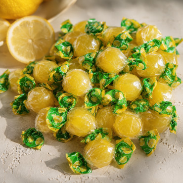 Леденцы лимонные Liking Limoncini 175 г