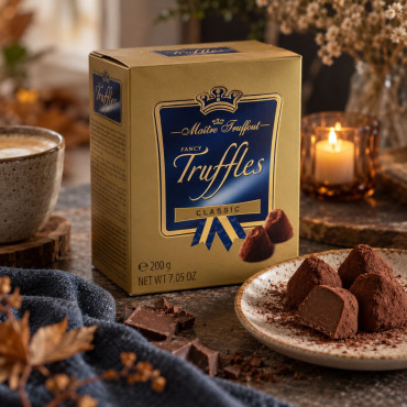Конфеты Трюфель шоколадный Maitre Truffout 200 г