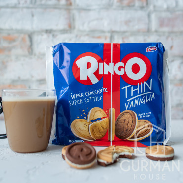 Печенье Ringo Тонкая ваниль Thin Vaniglia 234 г