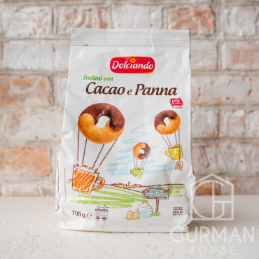 Печенье Dolciando Какао и сливки 700 г