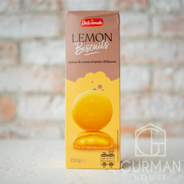 Печиво Лимонне Lemon Biscuits Dolciando 150 г
