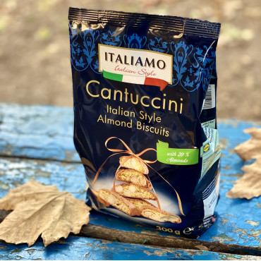 Печенье Кантучини с миндалем Cantuccini Italiamo 300 г