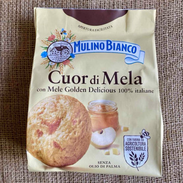 Печенье Mulino Bianco Cuor di Mela с яблочной начинкой 300 г