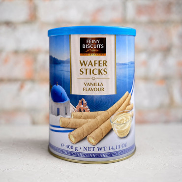 Вафельные трубочки с ванильным кремом Feiny Biscuits Wafer Sticks 400 г